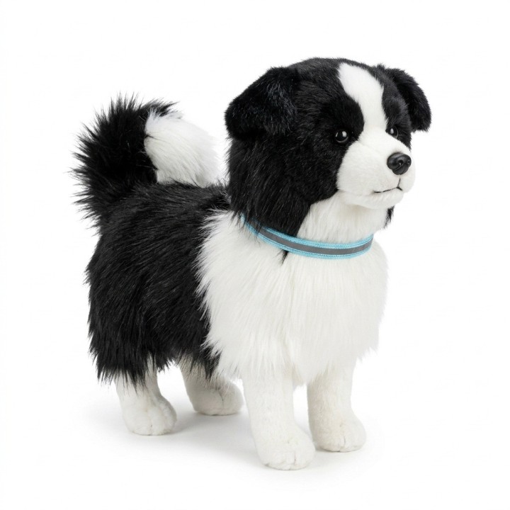 Perro Peluche Husky Robot Interactivo Con Sonido Y Correa