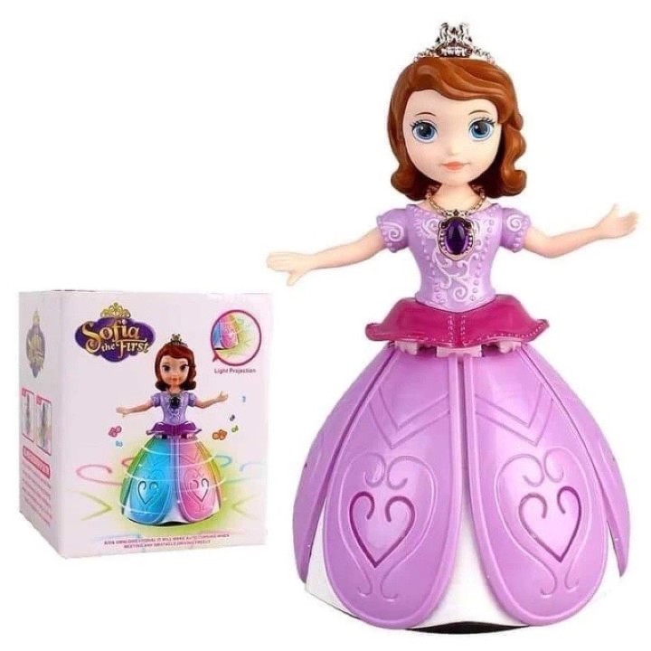 Princesa Bailarina Mágica Robot Con Luces Y Sonido