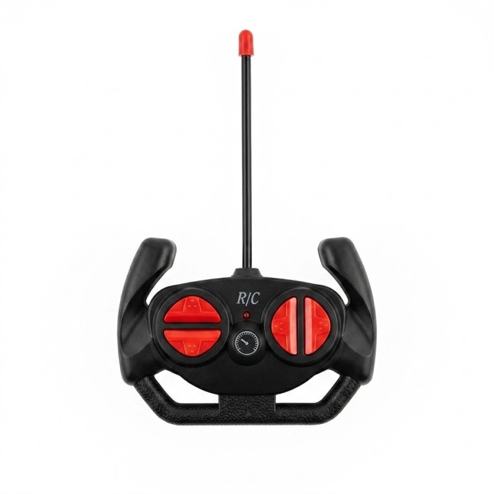 Carro Deportivo Control Remoto Convertible Rojo Con Batería