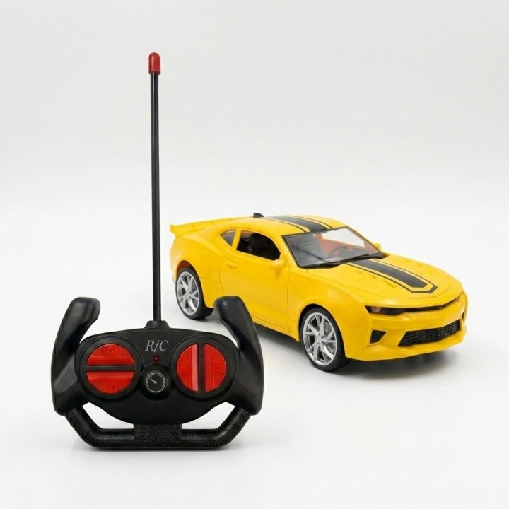 Carro Deportivo Control Remoto Sporty Car Amarillo