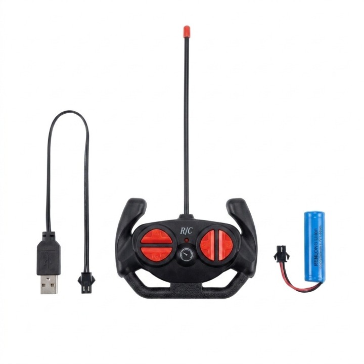 Carro Deportivo Convertible Control Remoto Naranja R/c
