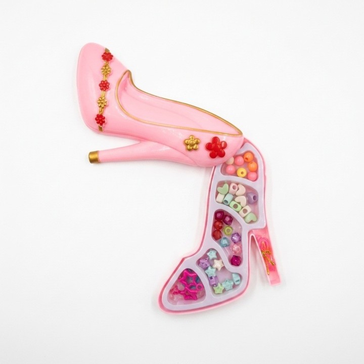 Kit Bisutería Y Belleza Niñas Zapato De Princesa Juguete