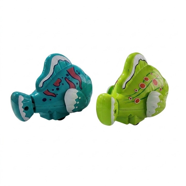 Set 4 Carritos De Juguete En Forma De Pez Para Niños Y Bebés