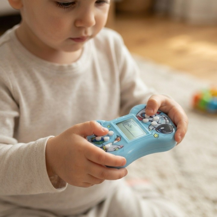 Consola De Videojuegos Portátil Clásica Espacial