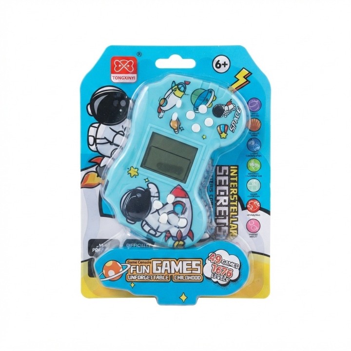 Consola De Videojuegos Portátil Clásica Espacial
