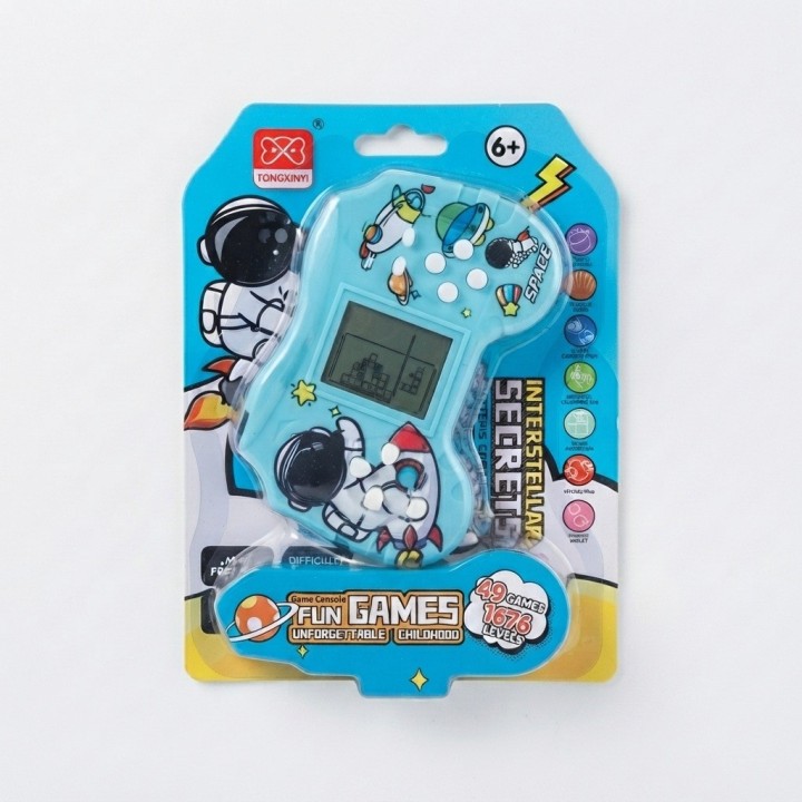Consola De Videojuegos Portátil Clásica Espacial