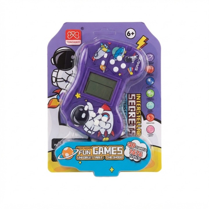 Consola De Videojuegos Portátil Clásica Espacial