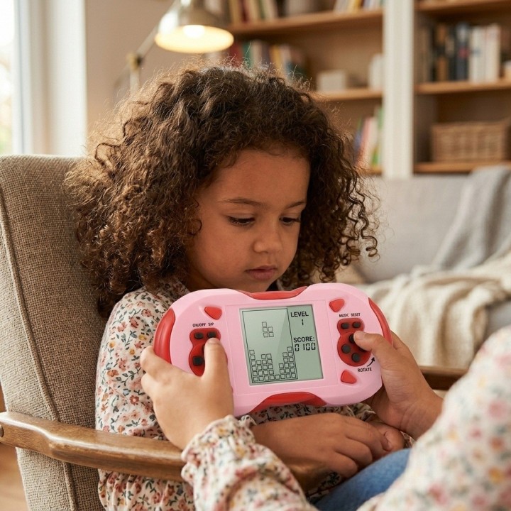 Consola De Videojuegos Portátil Clásica Tipo Tetris