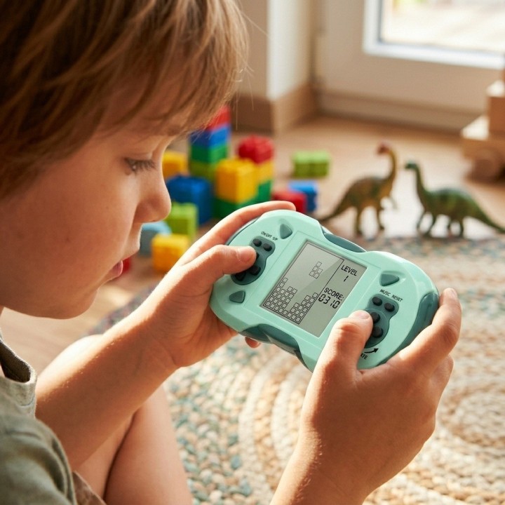 Consola De Videojuegos Portátil Clásica Tipo Tetris