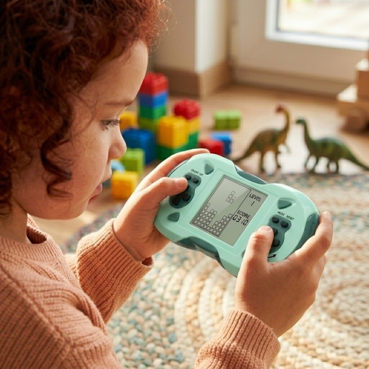 Consola De Videojuegos Portátil Clásica Tipo Tetris