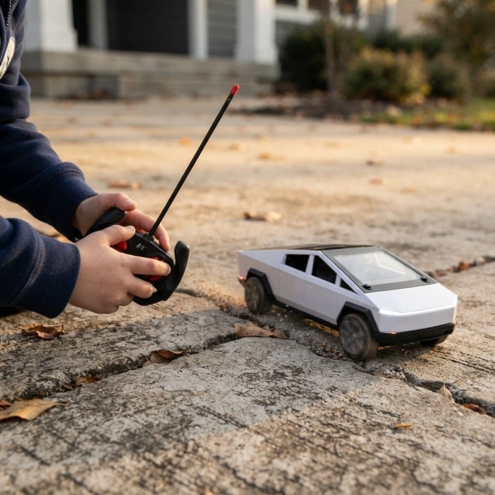 Carro Deportivo Control Remoto Futurista Recargable