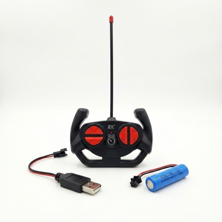 Carro Deportivo Control Remoto Convertible Con Luces Led