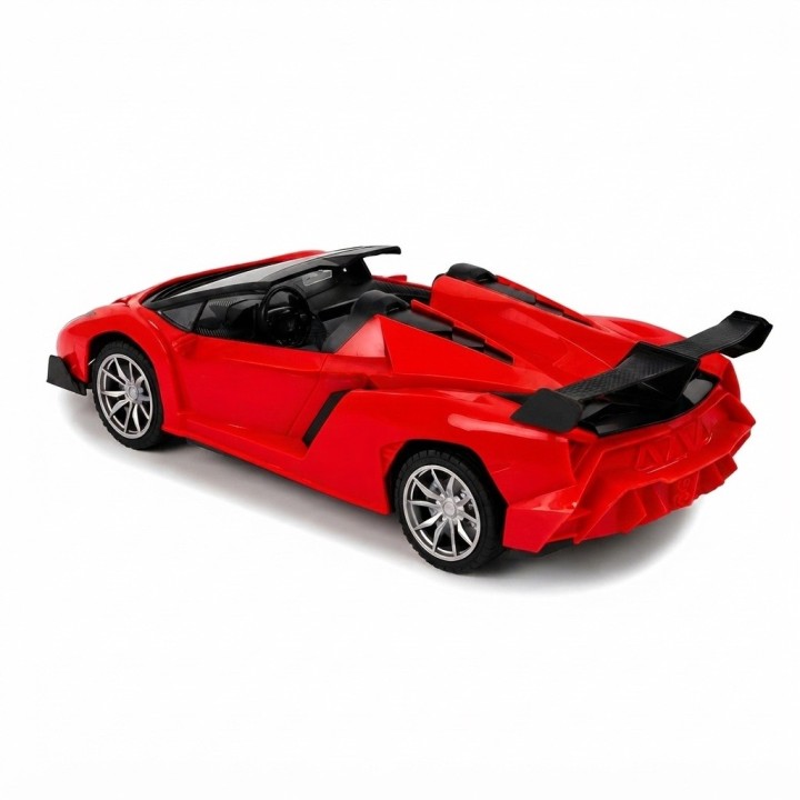Carro Deportivo Control Remoto Convertible Con Luces Led