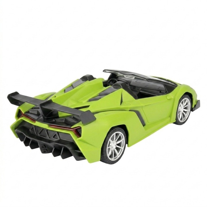 Carro Deportivo Control Remoto Convertible Con Luces Led