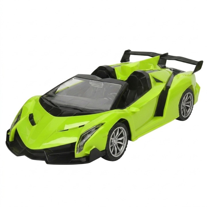 Carro Deportivo Control Remoto Convertible Con Luces Led