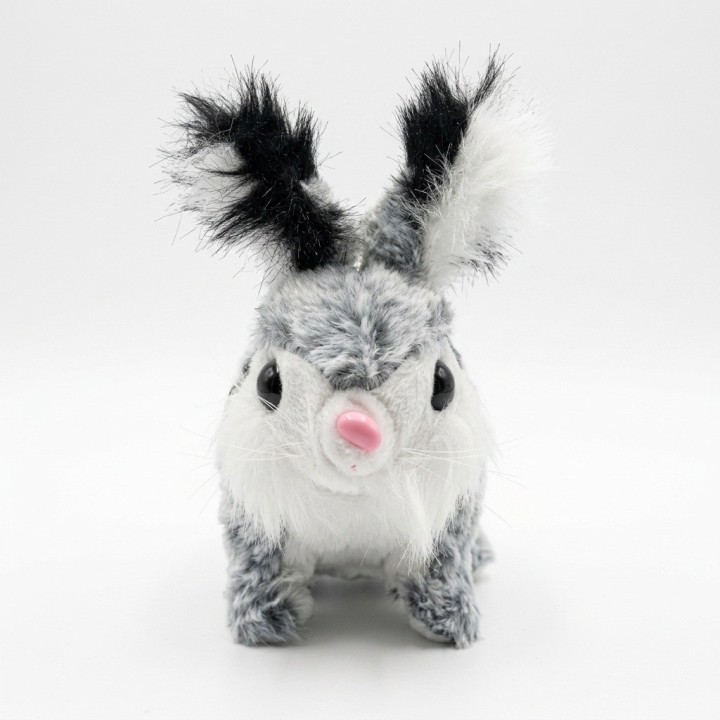 Conejo De Peluche Interactivo Camina Mascota Niños + Bateria