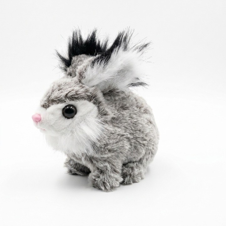 Conejo De Peluche Interactivo Camina Mascota Niños + Bateria