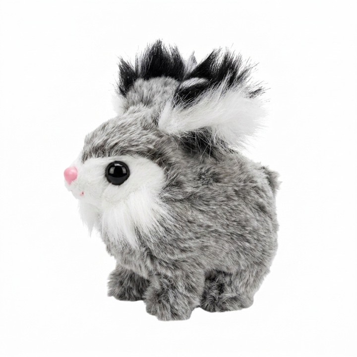 Conejo De Peluche Interactivo Camina Mascota Niños + Bateria