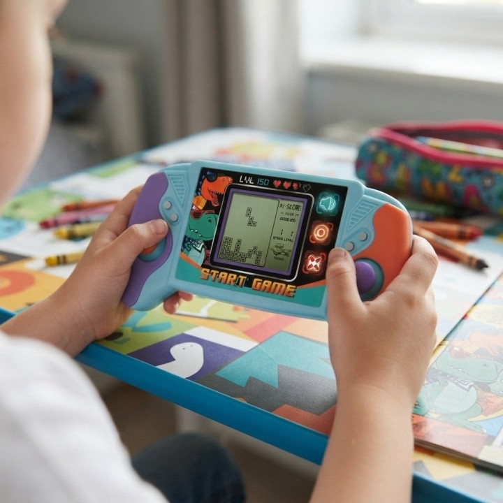 Consola Videojuego Portátil Dinosaurios Niños Juguete