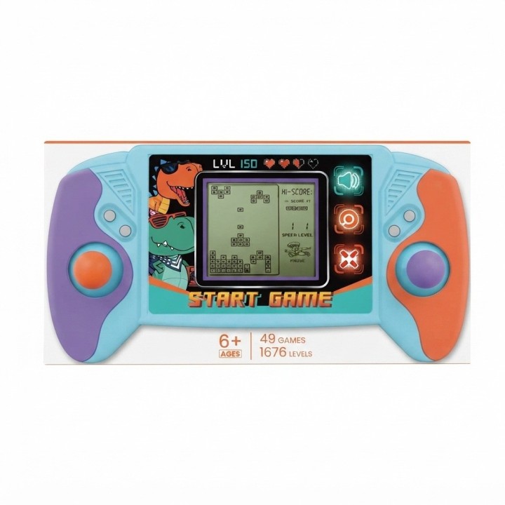 Consola Videojuego Portátil Dinosaurios Niños Juguete