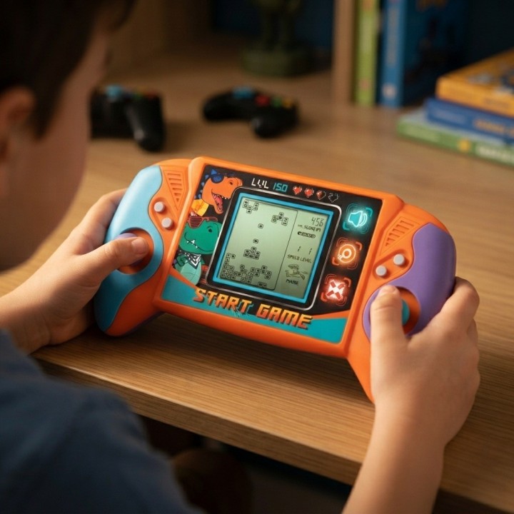 Consola Videojuego Portátil Dinosaurios Niños Juguete