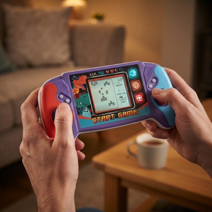 Consola Videojuego Portátil Dinosaurios Niños Juguete