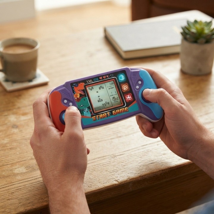 Consola Videojuego Portátil Dinosaurios Niños Juguete