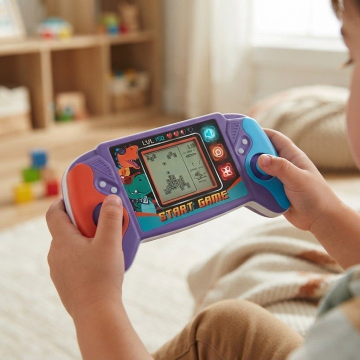 Consola Videojuego Portátil Dinosaurios Niños Juguete