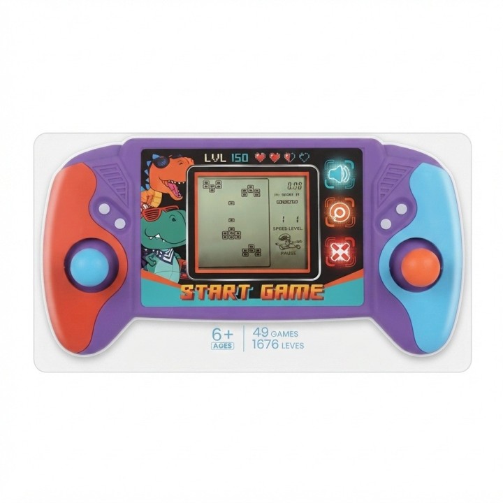 Consola Videojuego Portátil Dinosaurios Niños Juguete