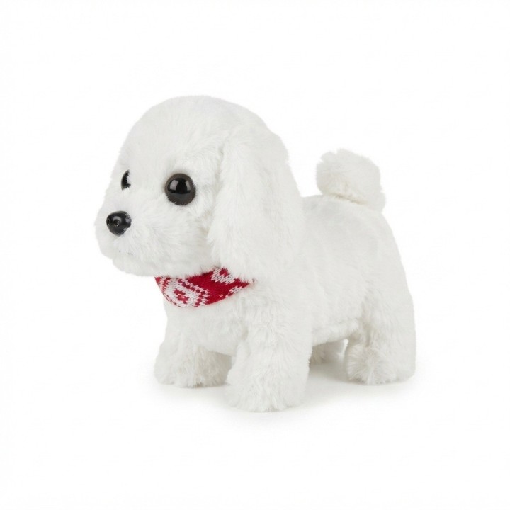Mascota Perro Peluche Interactivo Camina Y Sonido Niños