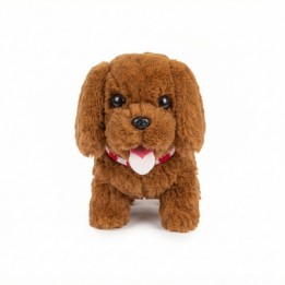 Mascota Perro Peluche Interactivo Camina Y Sonido Niños