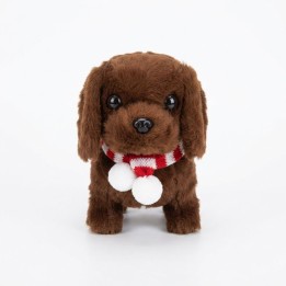 Mascota Perro Peluche Interactivo Camina Y Sonido Niños