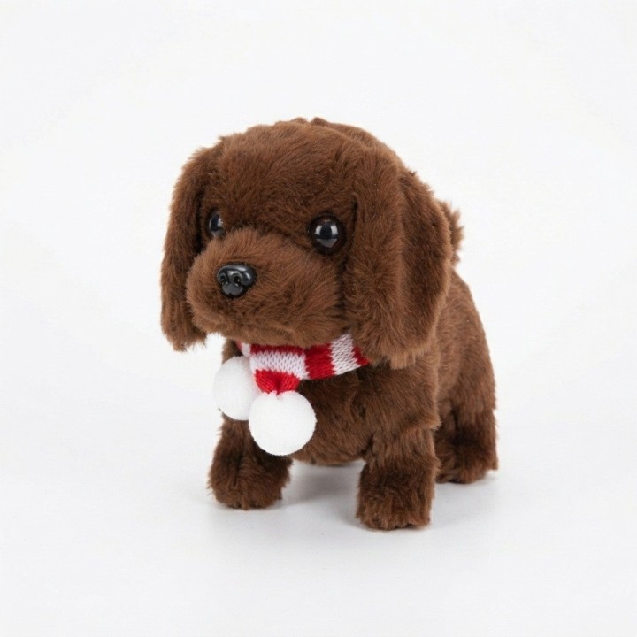 Mascota Perro Peluche Interactivo Camina Y Sonido Niños