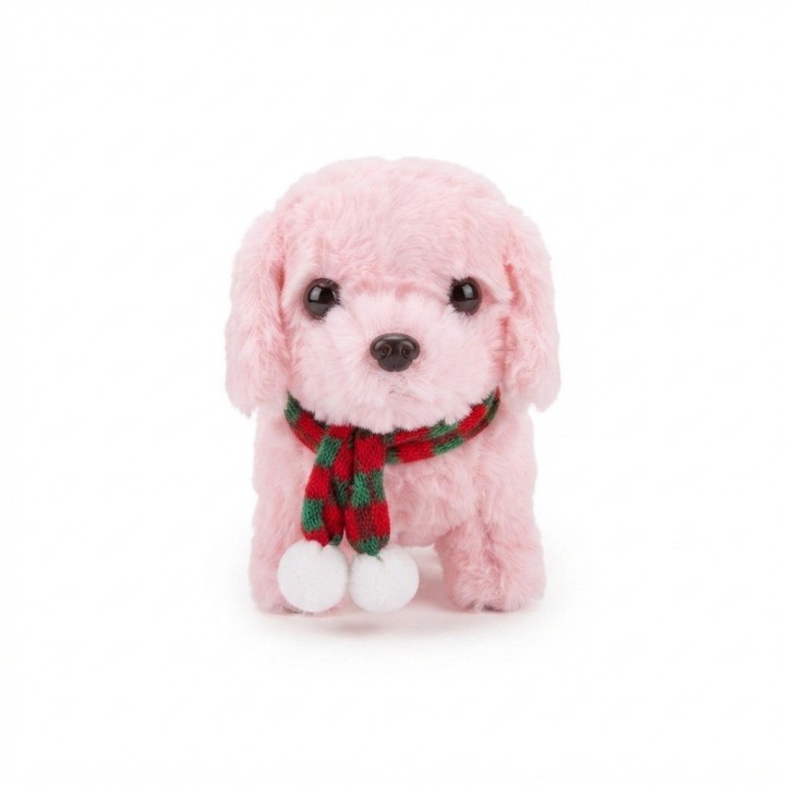 Mascota Perro Peluche Interactivo Camina Y Sonido Niños