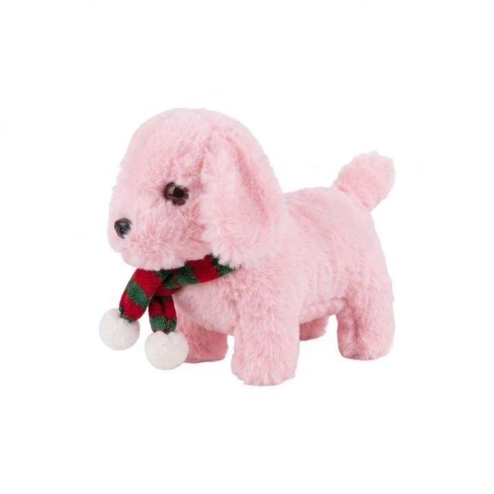 Mascota Perro Peluche Interactivo Camina Y Sonido Niños