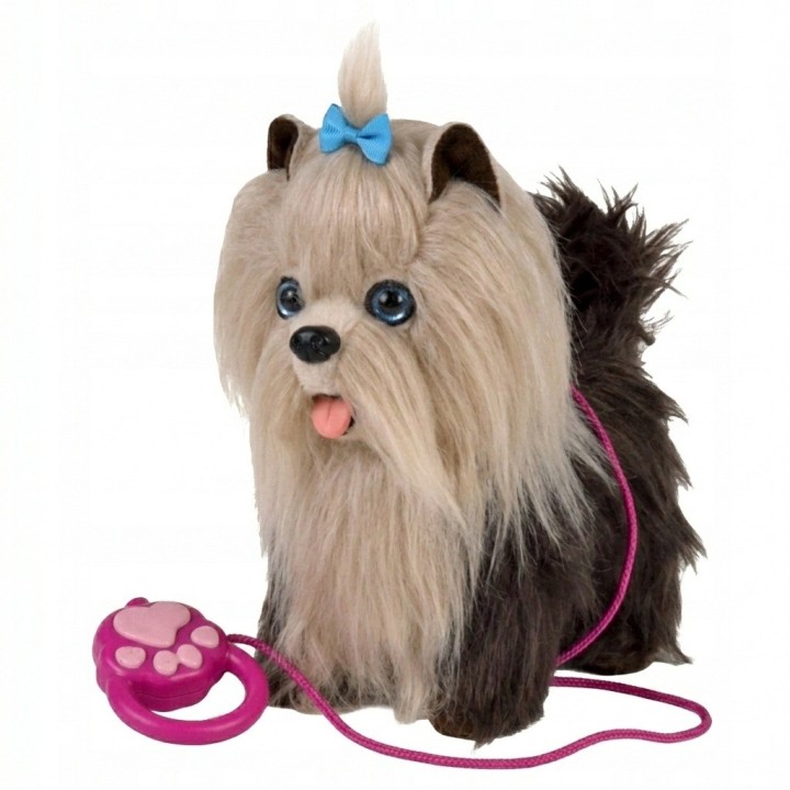 Peluche Interactivo Yorkshire Terrier Sonido + Baterias
