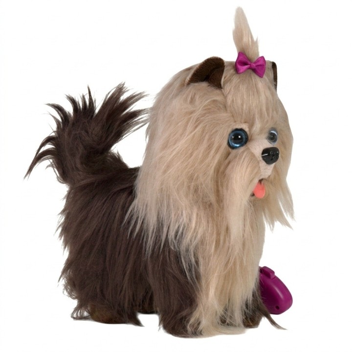 Peluche Interactivo Yorkshire Terrier Sonido + Baterias