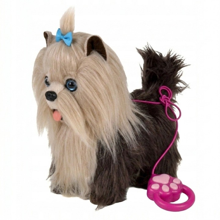 Peluche Interactivo Yorkshire Terrier Sonido + Baterias