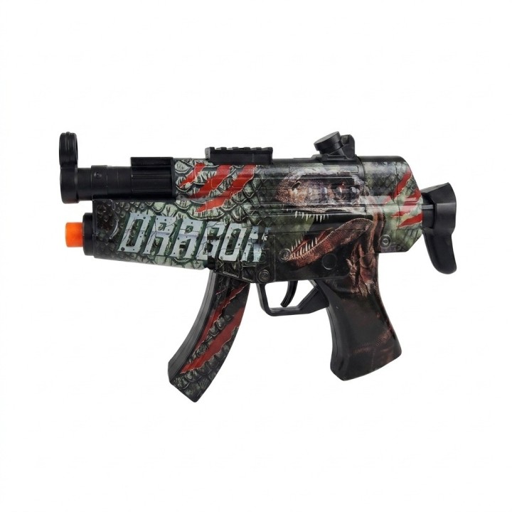 Rifle Dragon Juguete Lanza Hidrogel Y Dardos Recargable