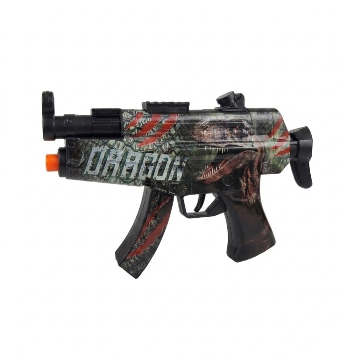 Rifle Dragon Juguete Lanza Hidrogel Y Dardos Recargable