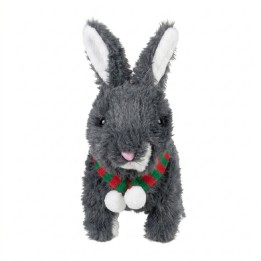 Conejo De Peluche Interactivo Con Bufanda Y Sonido