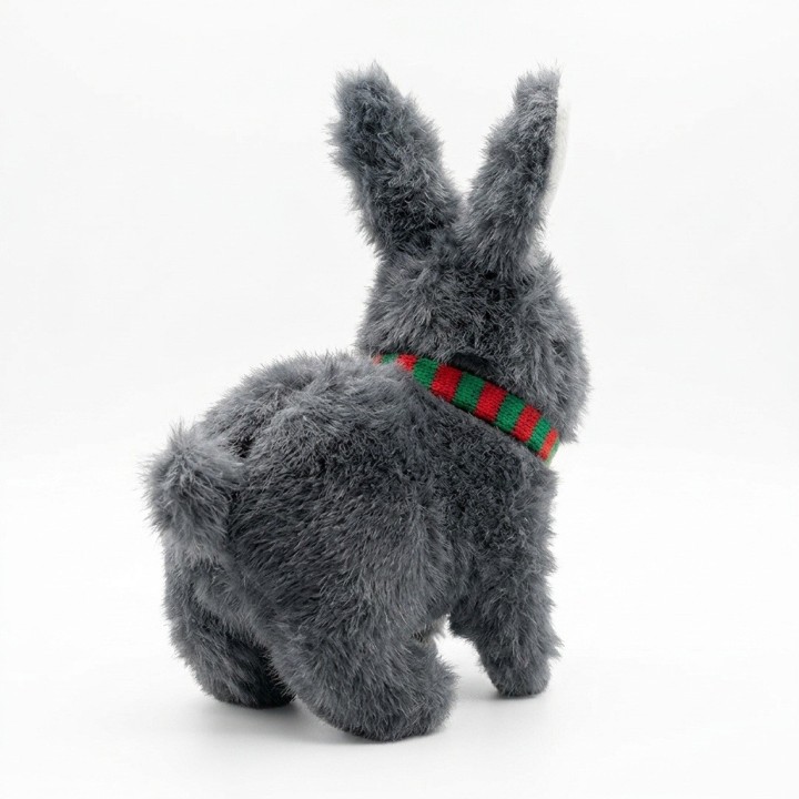 Conejo De Peluche Interactivo Con Bufanda Y Sonido