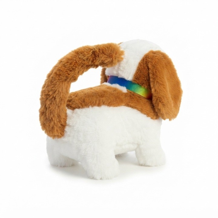Perro De Peluche Interactivo Con Movimiento Sonido + Bateria