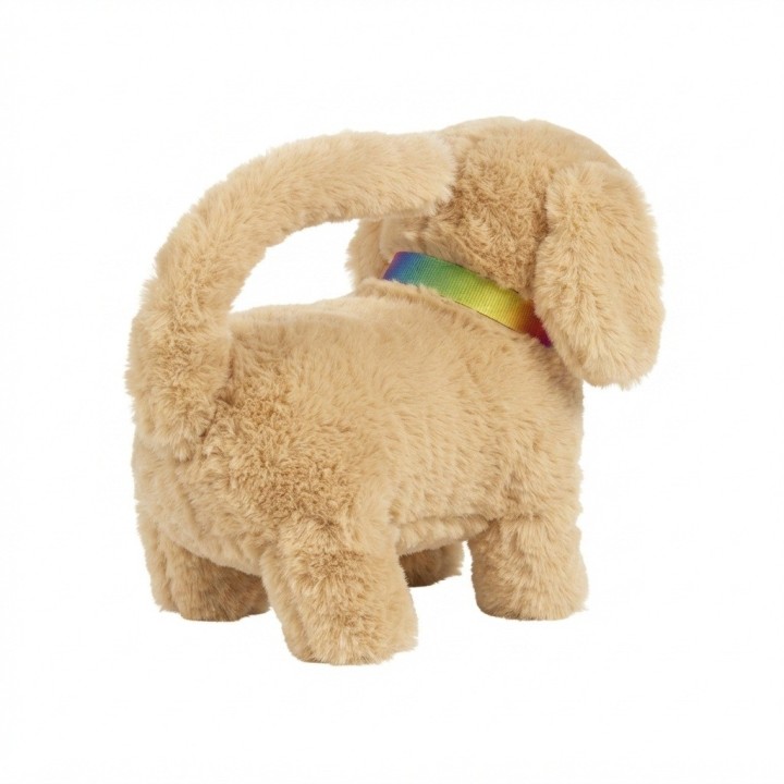 Perro De Peluche Interactivo Con Movimiento Sonido + Bateria