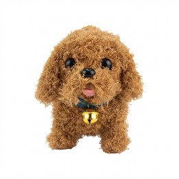 Perro De Peluche Interactivo Con Movimiento Sonido + Bateria