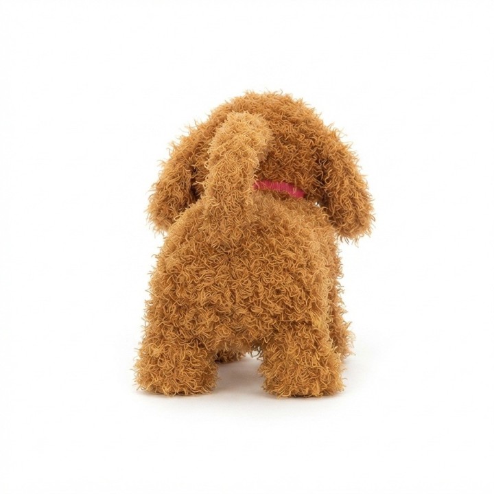 Perro De Peluche Interactivo Con Movimiento Sonido + Bateria