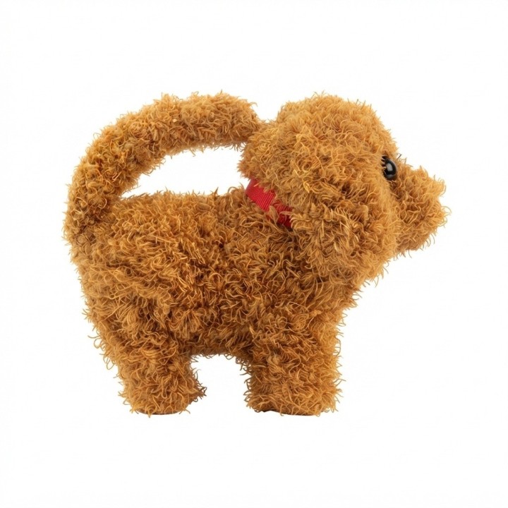 Perro De Peluche Interactivo Con Movimiento Sonido + Bateria