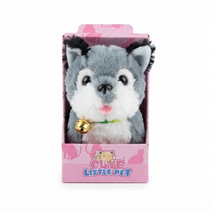 Perro De Peluche Interactivo Con Movimiento Sonido + Bateria