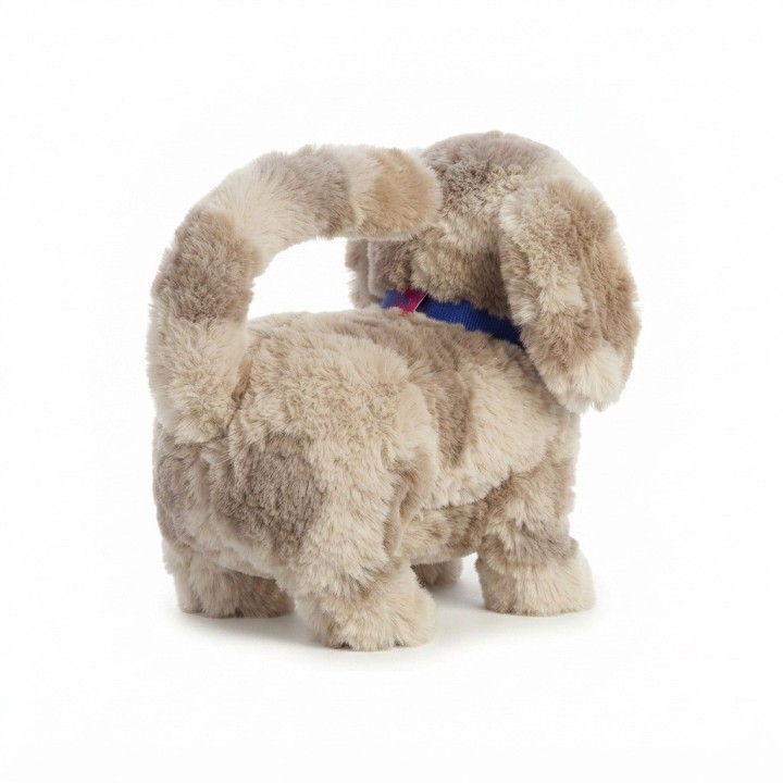 Perro De Peluche Interactivo Con Movimiento Sonido + Bateria