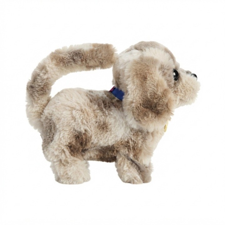 Perro De Peluche Interactivo Con Movimiento Sonido + Bateria